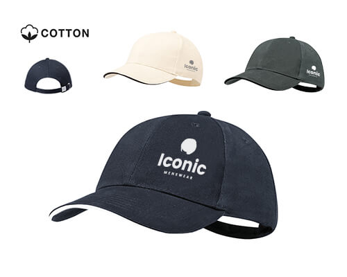 gorra de algodón peinado
